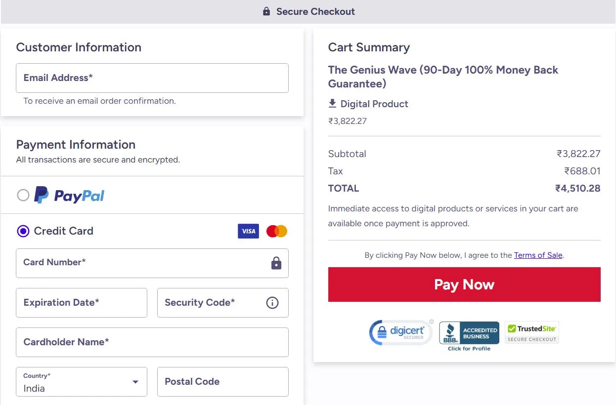 The Genius Wave Buy Now